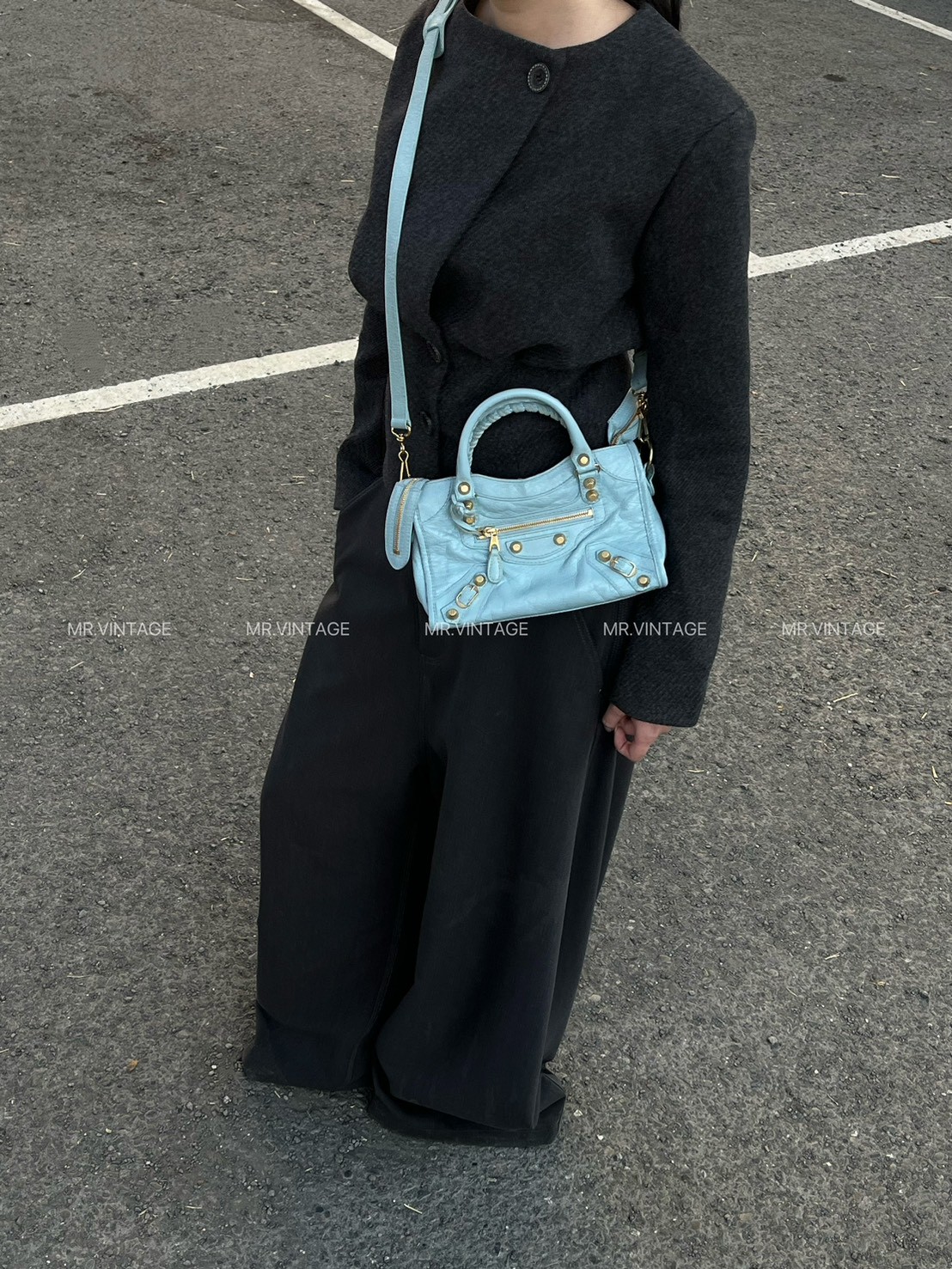 Balenciaga 迷你機車包