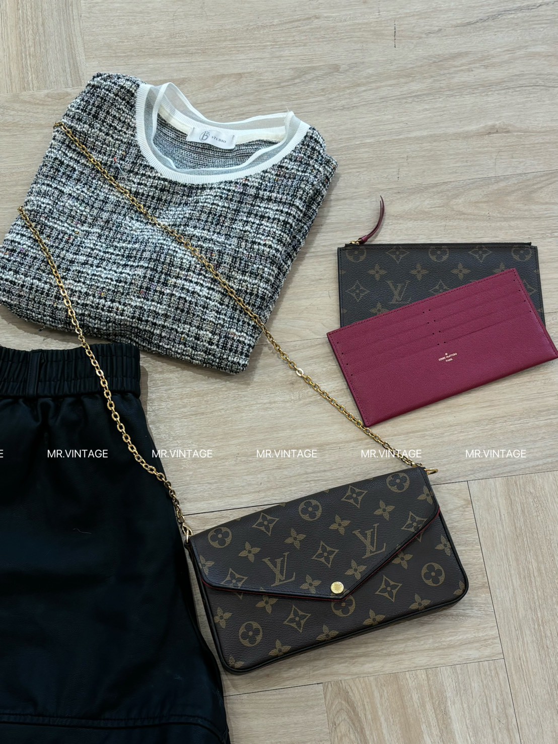 Louis vuitton三合一信封包