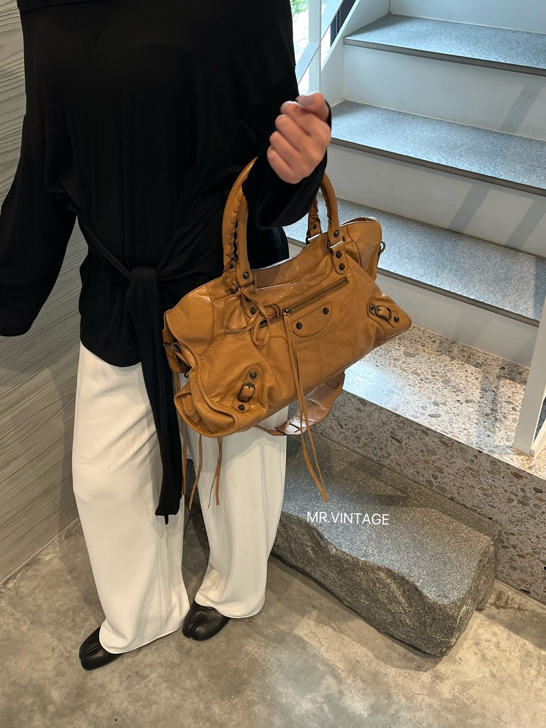 Balenciaga 機車包(大號)