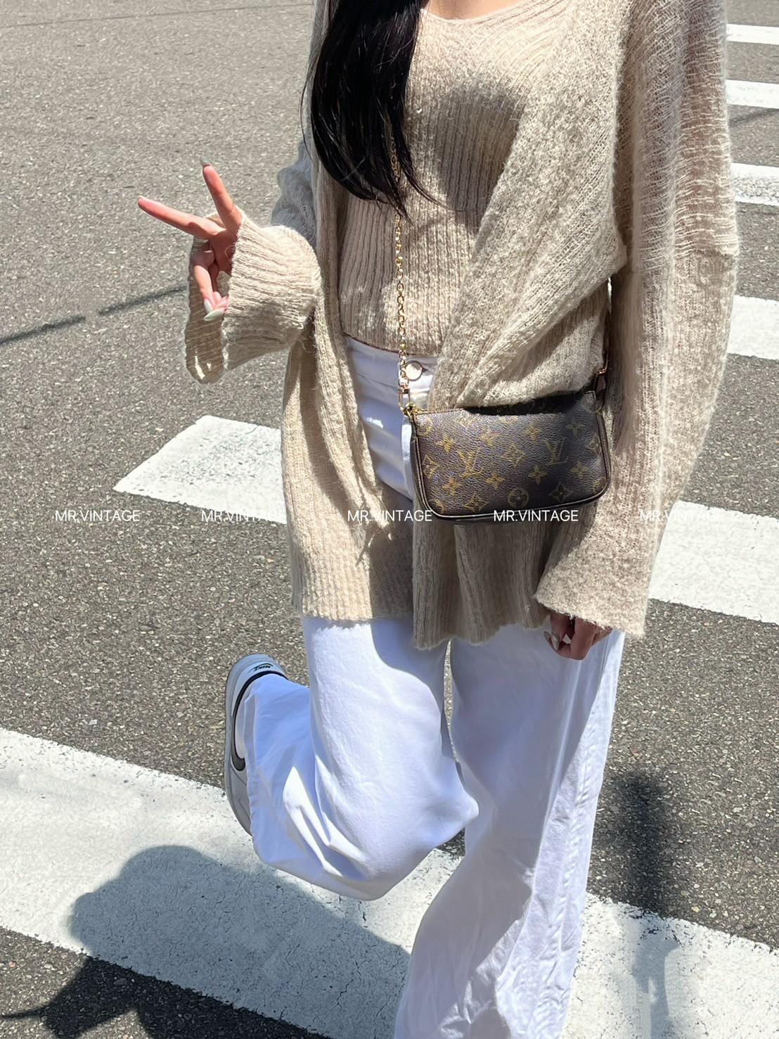 Louis Vuitton老花迷你麻將包