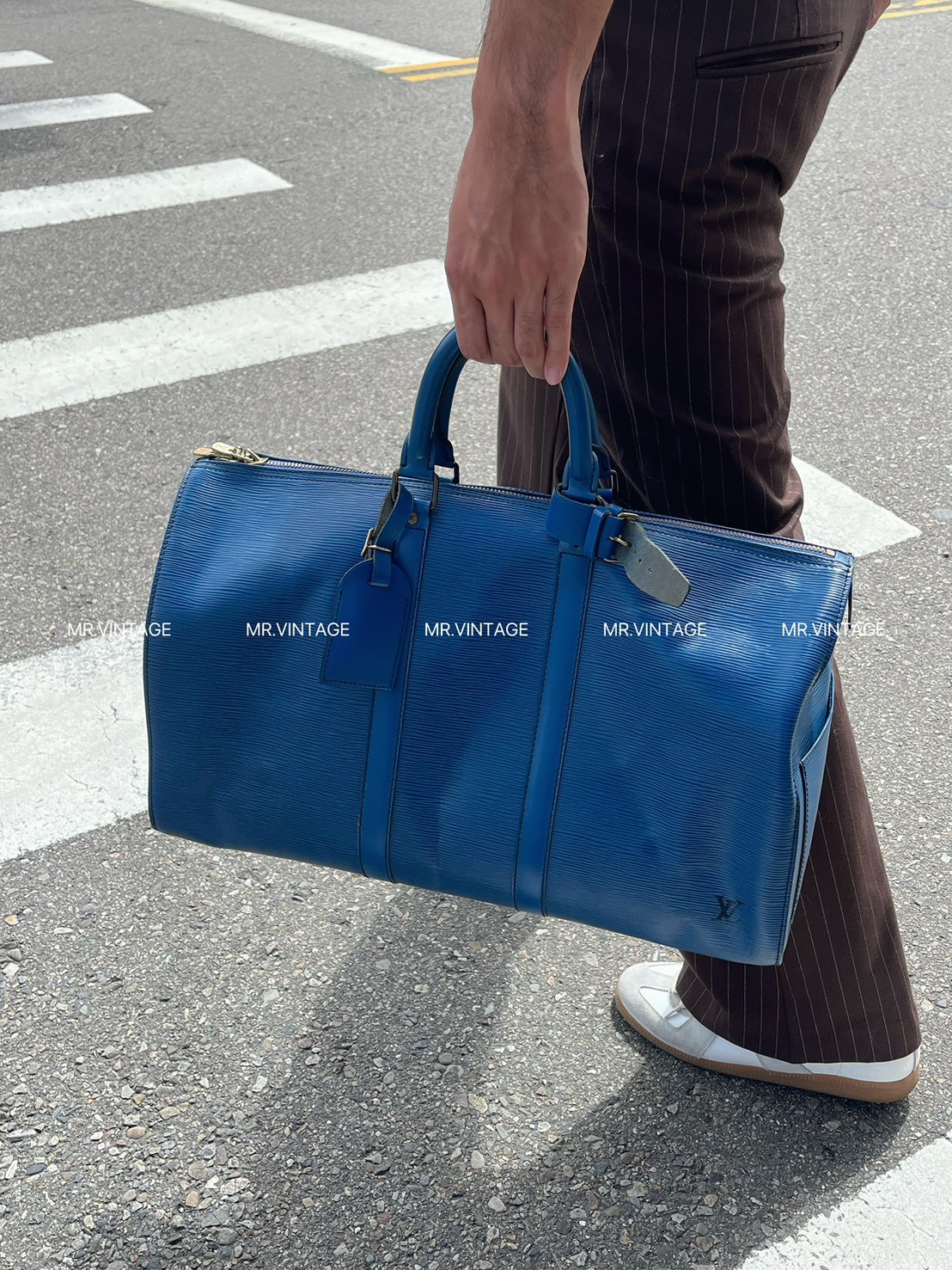 Louis vuitton水波紋旅行袋