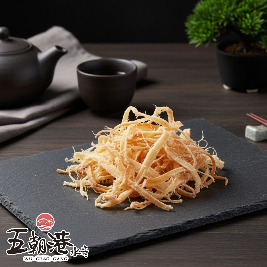 【五朝港水產】碳烤魷魚絲(100g)