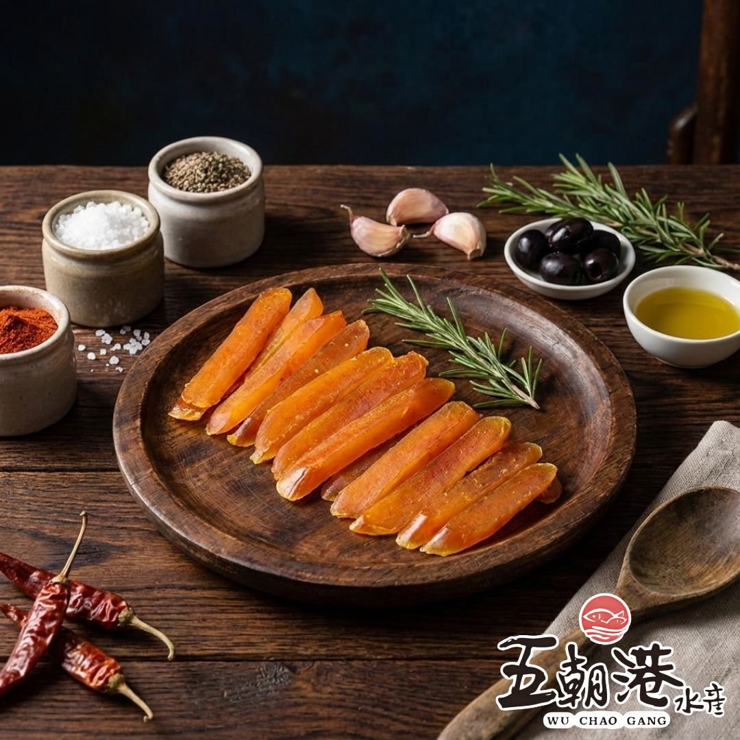 【五朝港水產】優等一口烏魚子(100g)