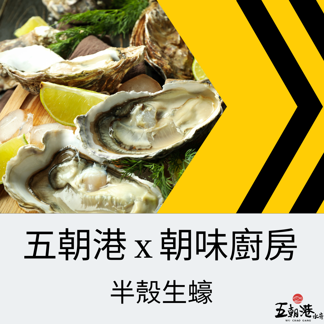 五朝港水產 x 朝味廚房 x 半殼生蠔