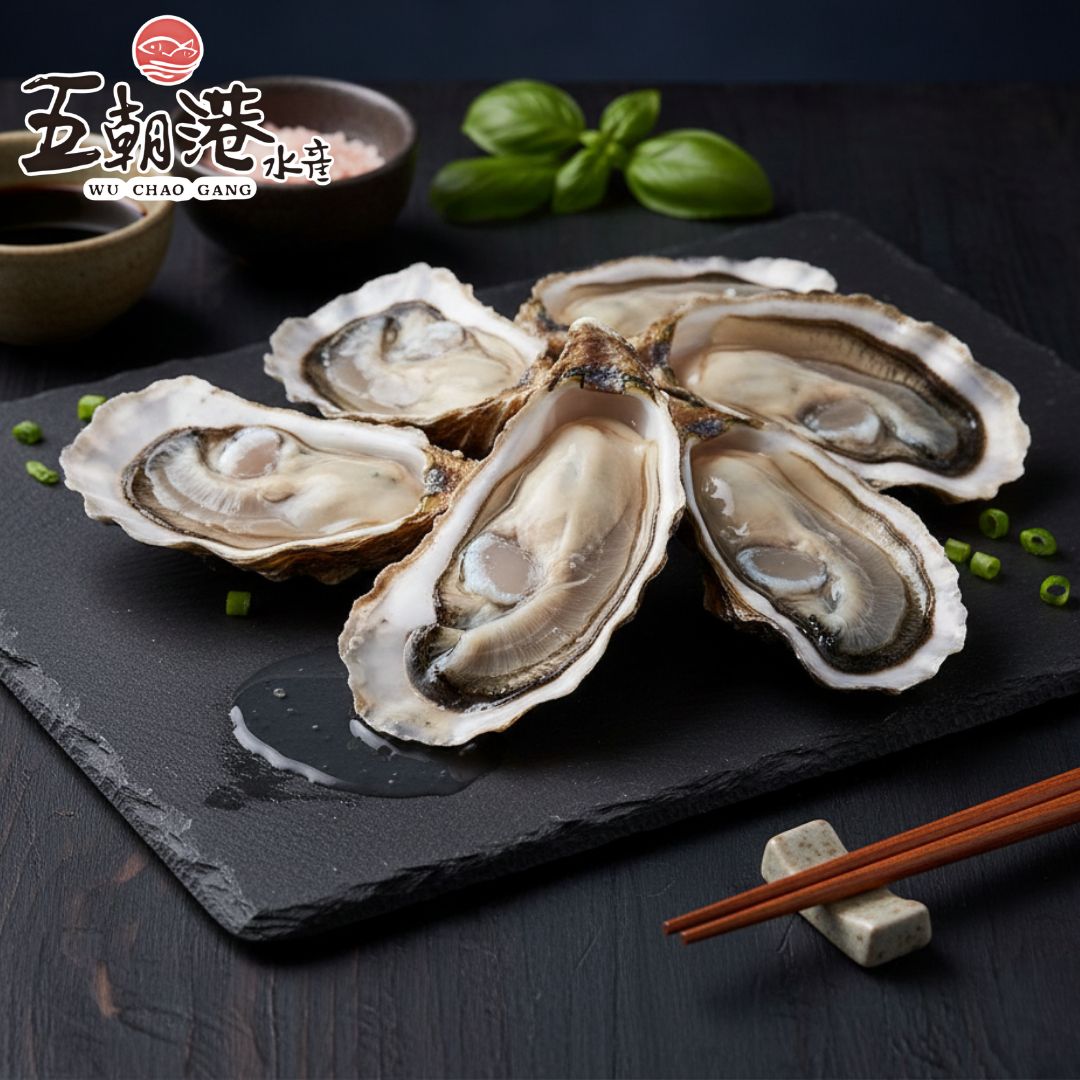 【五朝港水產】韓國半殼生蠔