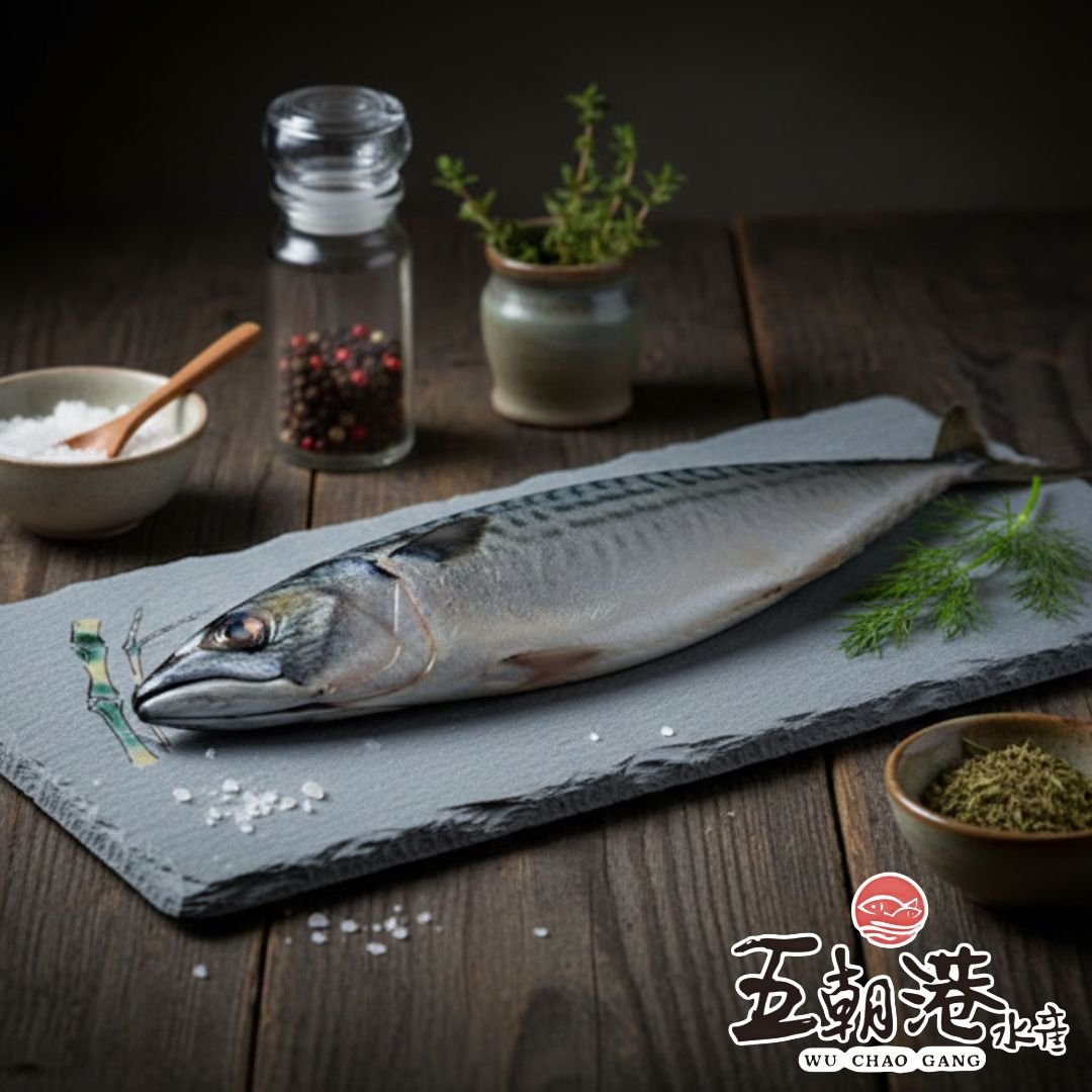 【五朝港水產】台灣白腹鯖魚(350~400g±10%/尾)