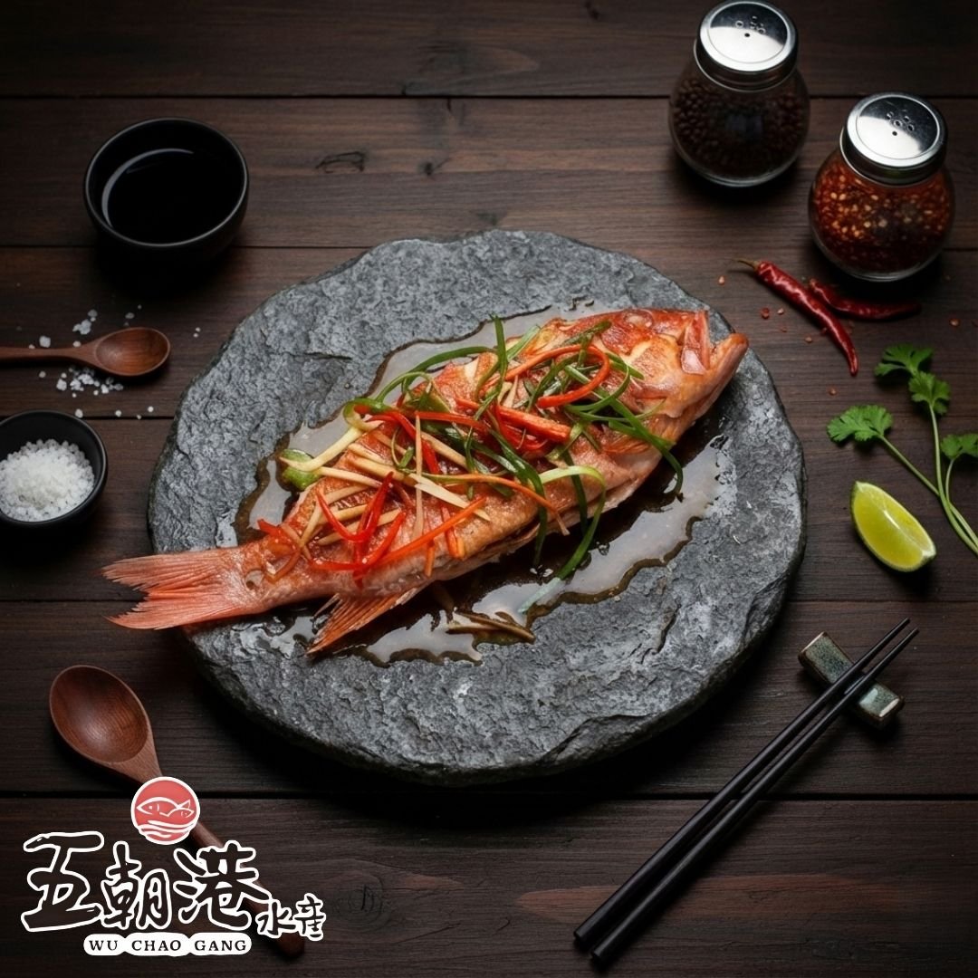 【五朝港水產】10尾紅條魚/珊瑚石斑(350~450g±10%/尾)