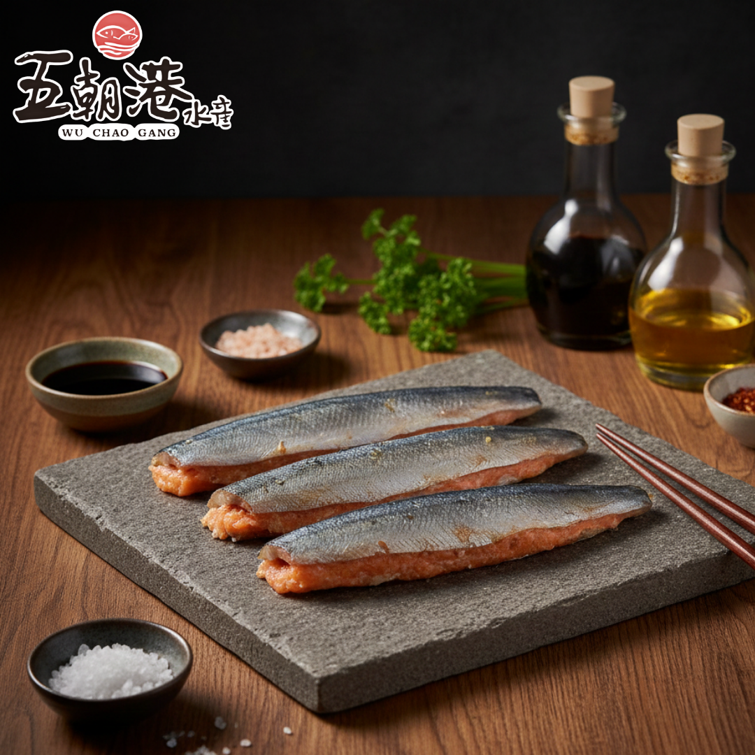 【五朝港水產】明太子秋刀魚