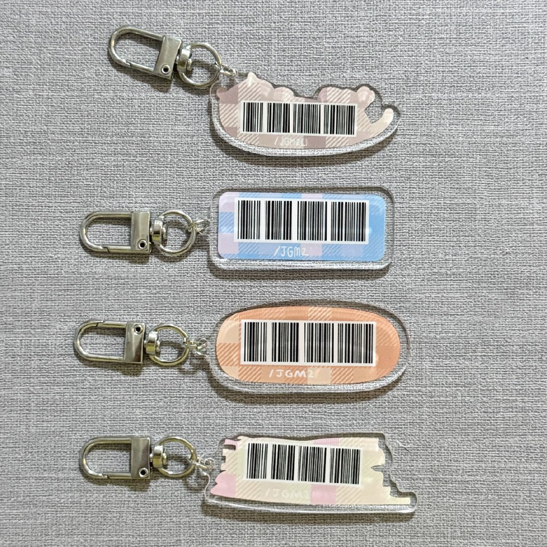 載具條碼｜ 壓克力吊牌