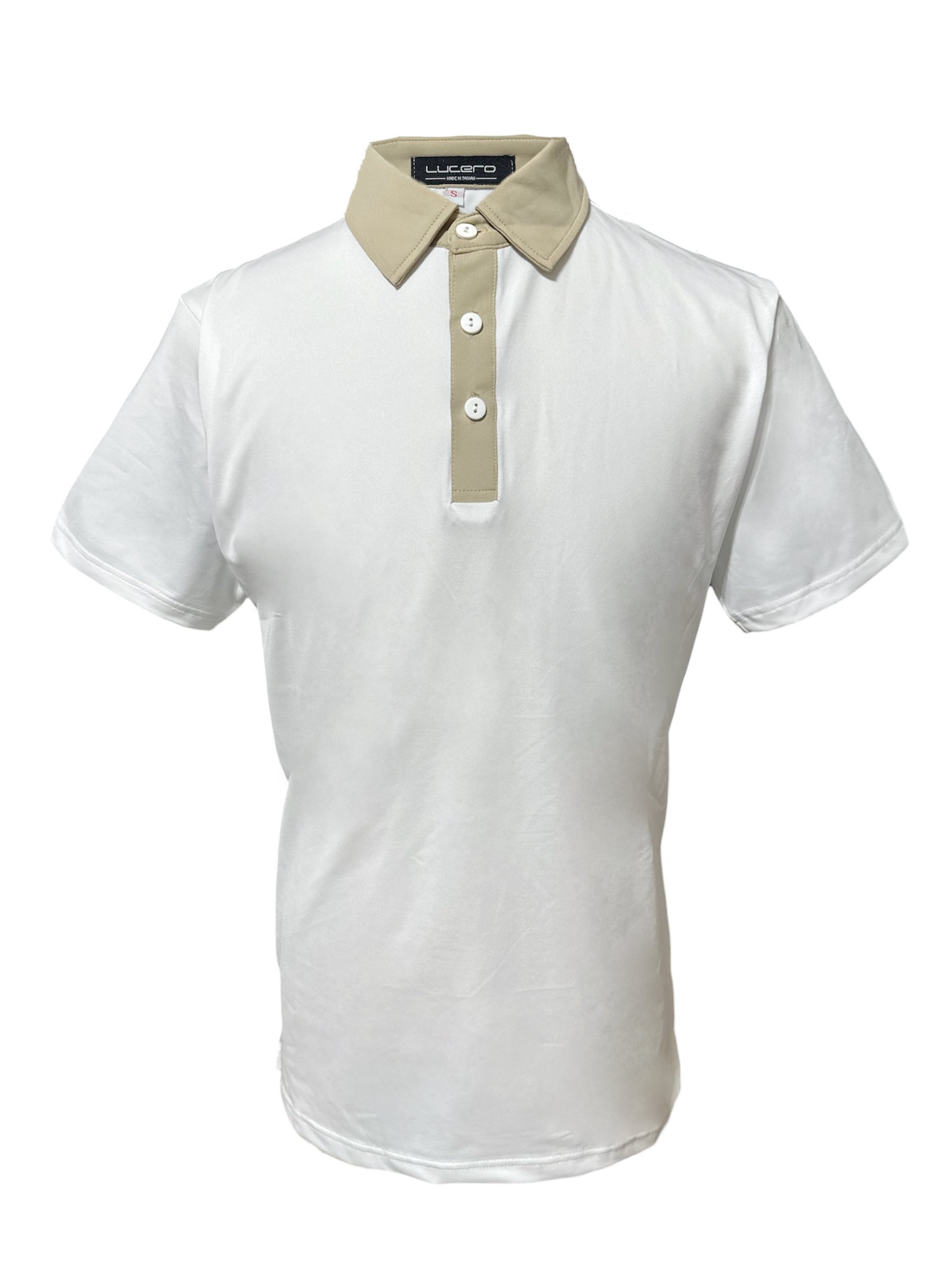 情侶款｜螢火蟲系列 奶茶領 短袖POLO衫-男