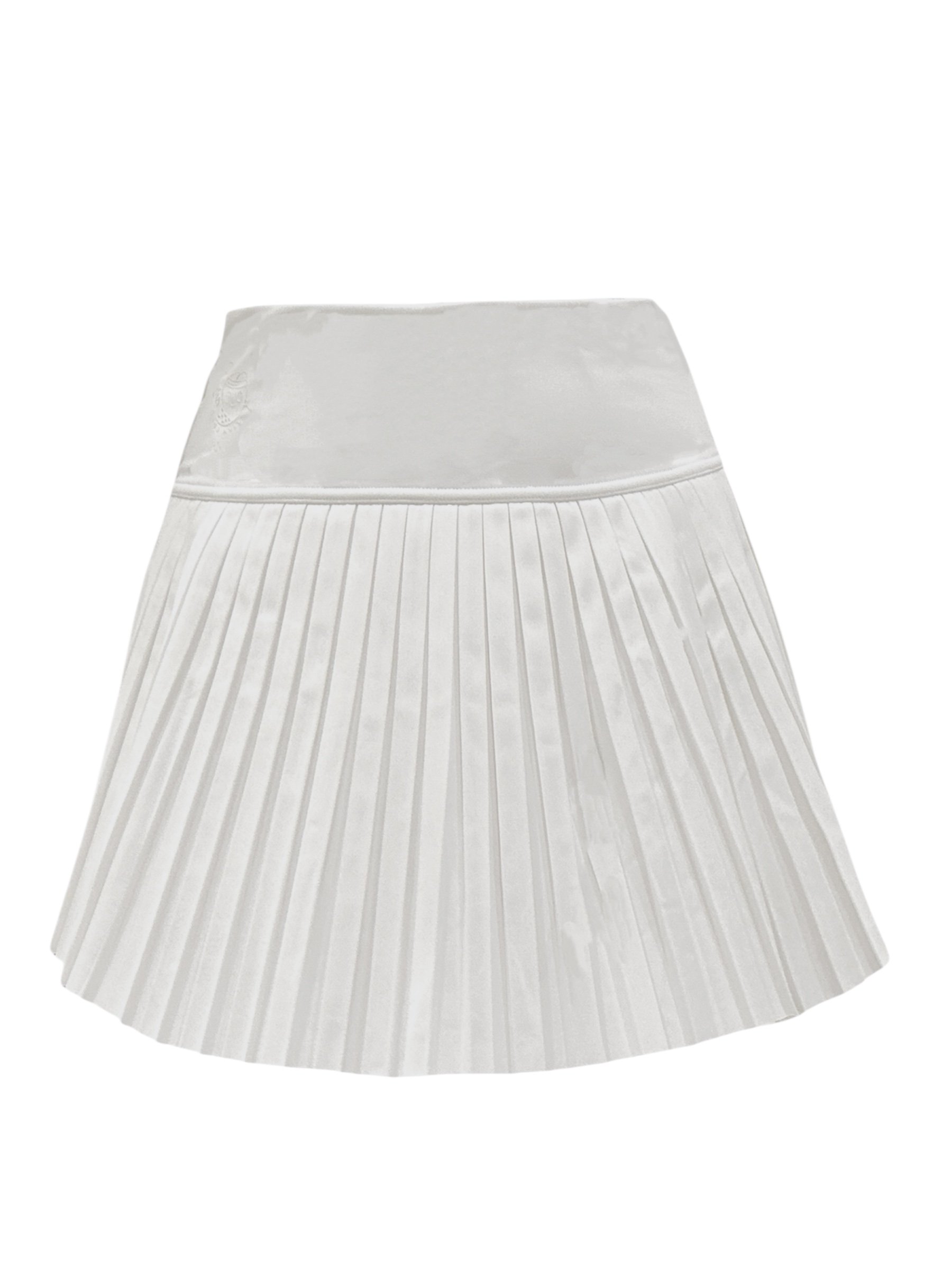 女｜高腰彈性百褶裙 風琴褶裙 運動A字 修身裙-SM