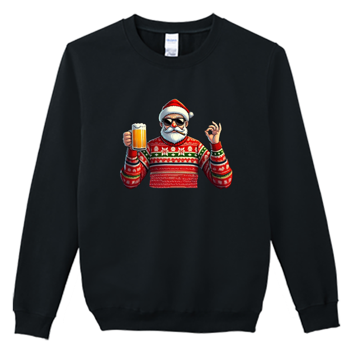 (大學T)聖誕老人 Welcome出貨