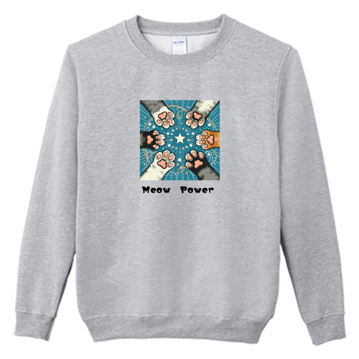 (大學T)貓之力 Welcome出貨