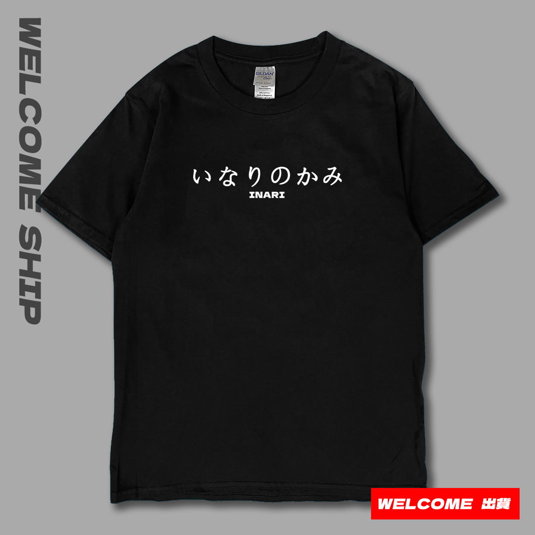 (短T)狐面 Welcome出貨