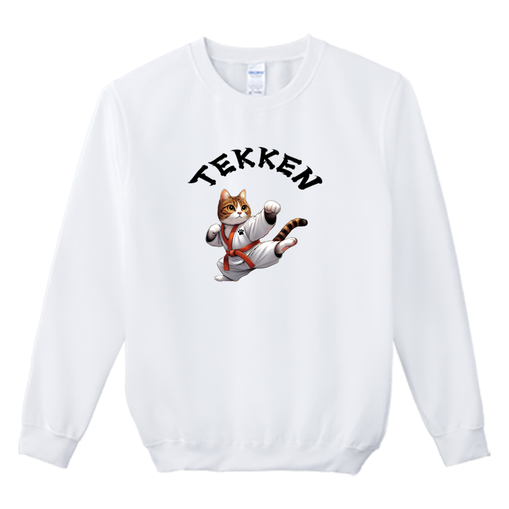 (大學T)鐵拳喵 Welcome出貨