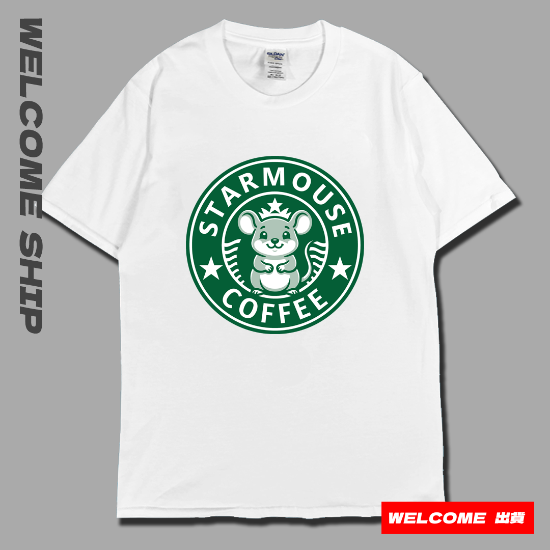 (短T)Starbuck鼠 Welcome出貨