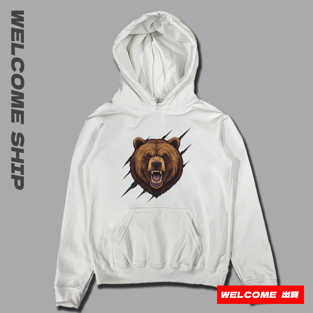 (連帽上衣)熊派 Welcome出貨