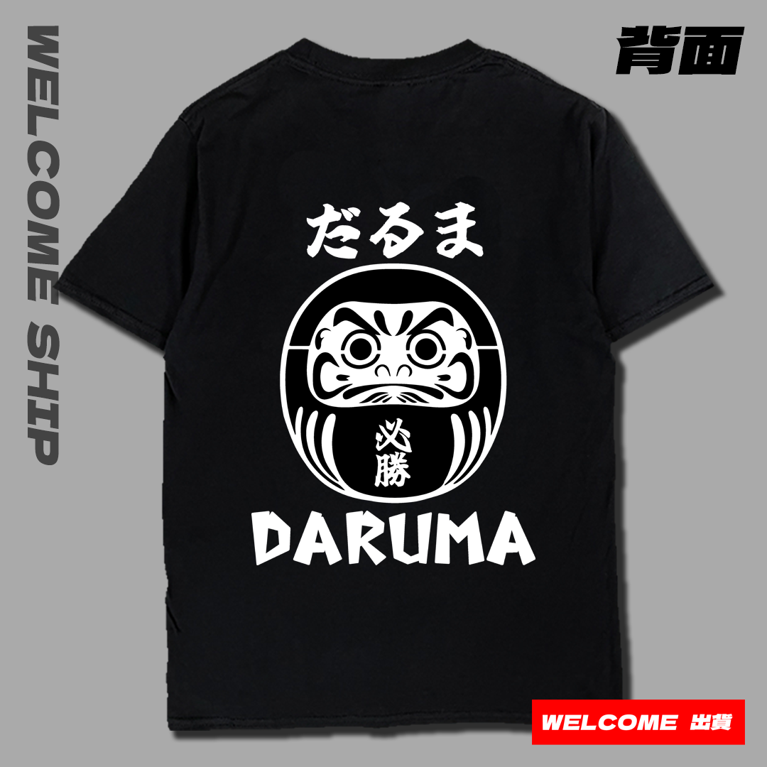 (短T)必勝不倒翁 Welcome出貨