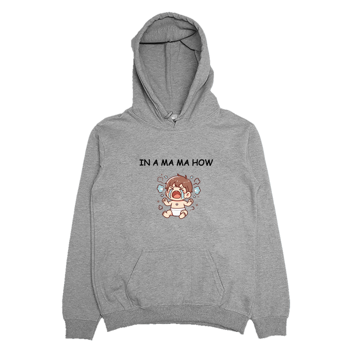 (連帽上衣)嘛嘛哠 Welcome出貨