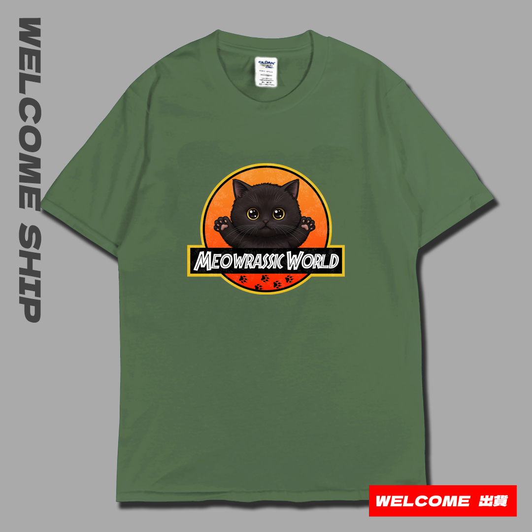 (短T)貓儸紀世界 Welcome出貨