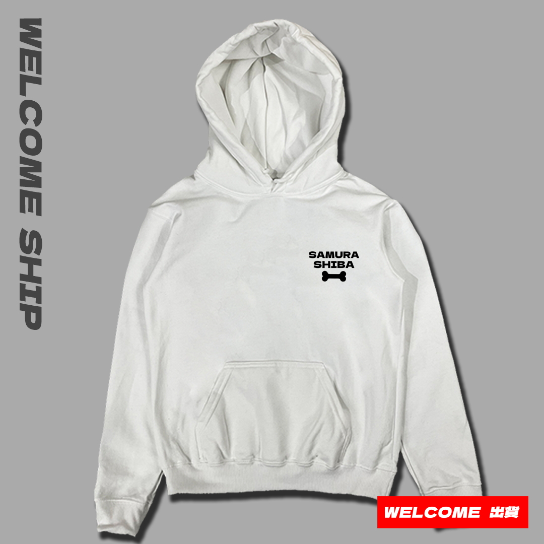 (連帽上衣)武士柴犬 Welcome出貨