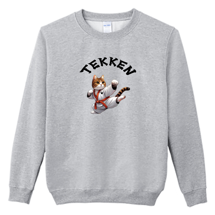 (大學T)鐵拳喵 Welcome出貨