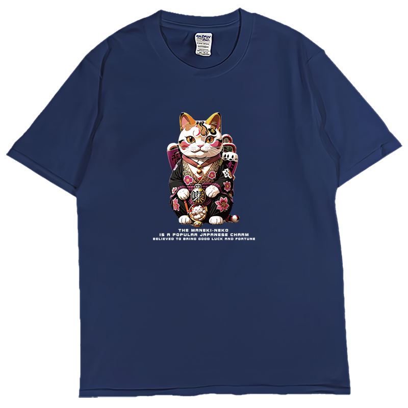 (短T)招財貓 Welcome出貨