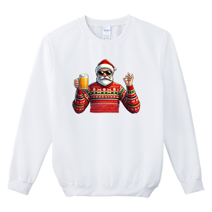 (大學T)聖誕老人 Welcome出貨