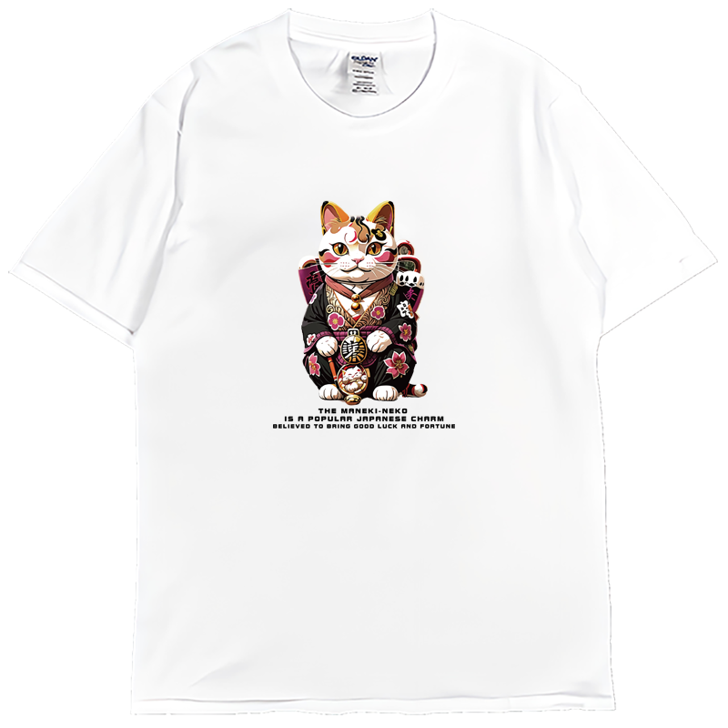 (短T)招財貓 Welcome出貨