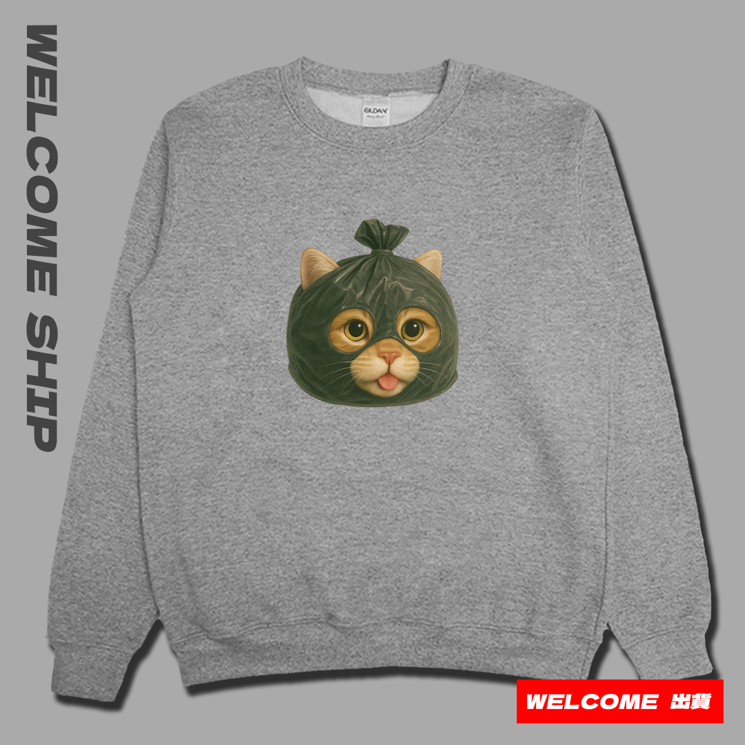 (大學T)偷心賊 Welcome出貨