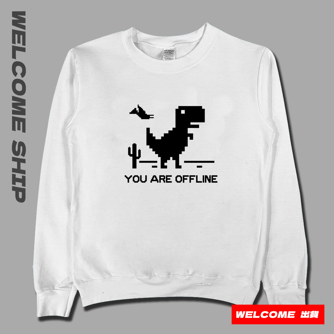 (大學T)小怪獸 Welcome出貨