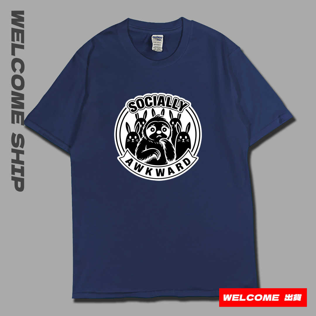 (短T)社交恐懼 Welcome出貨