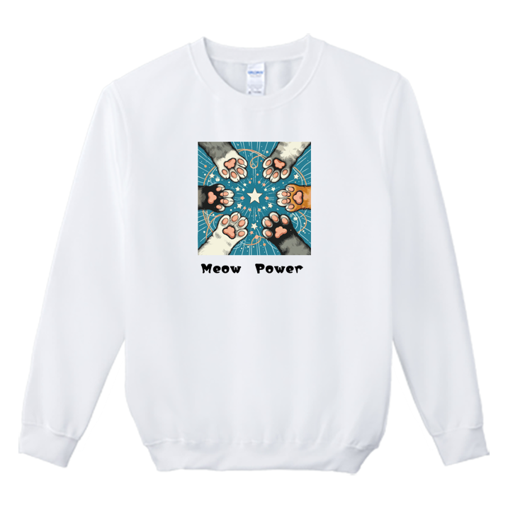 (大學T)貓之力 Welcome出貨