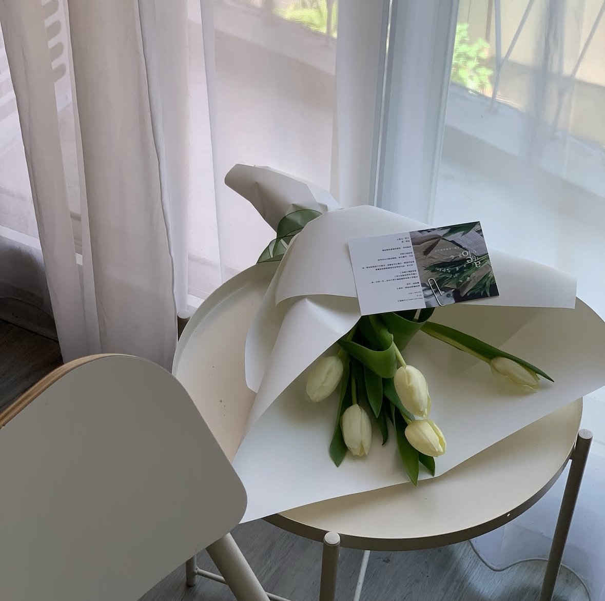 鬱金香花束包裝＋最新潮流韓式花束包装課程