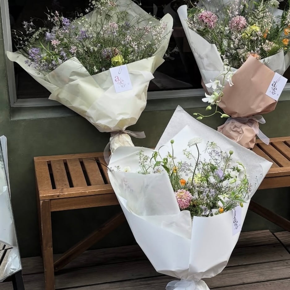 大型投瓶花藝設計＋大型花束包裝應用課程