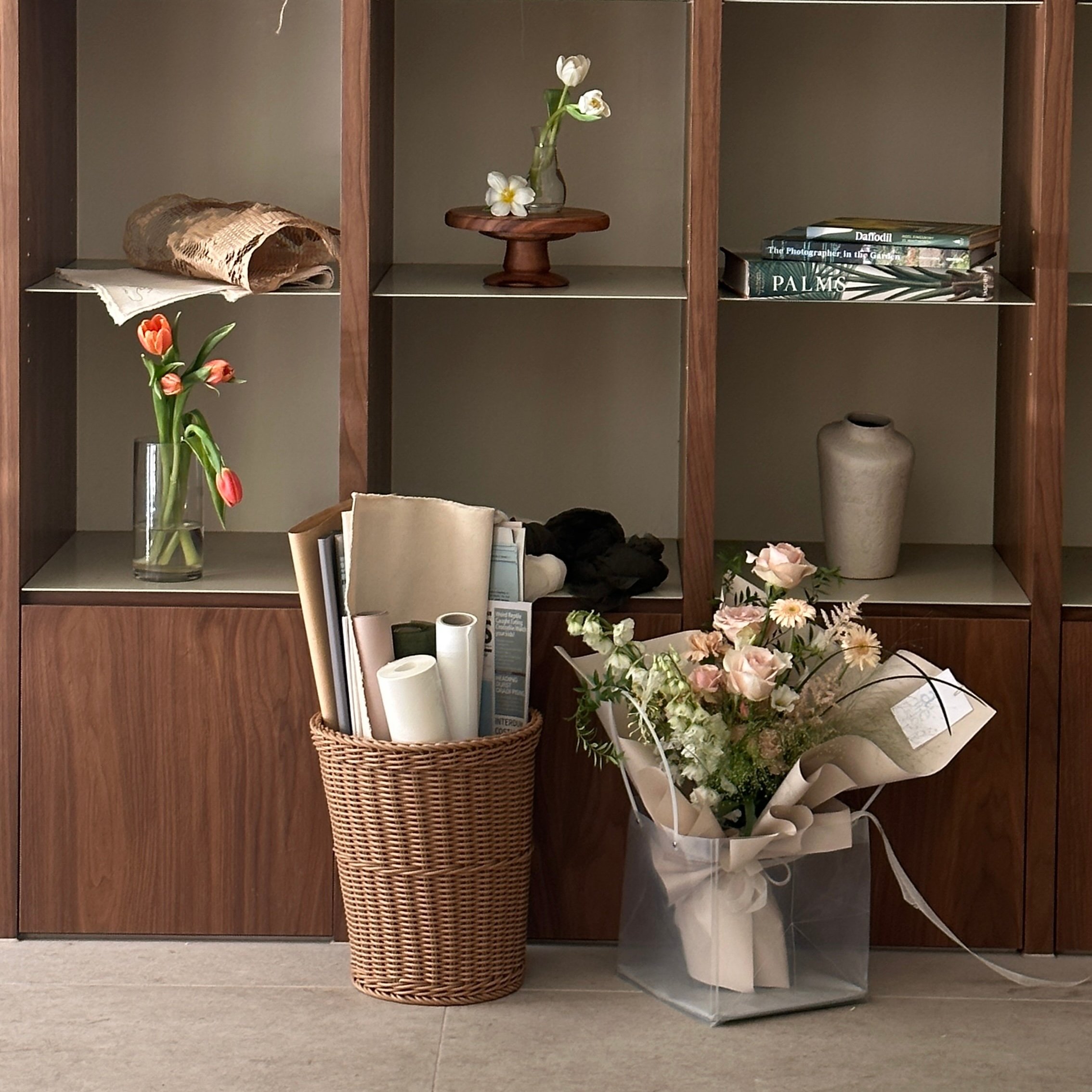 進階韓式花束包裝課程（立體韓式花束包裝）＋單支韓式花束包裝課程