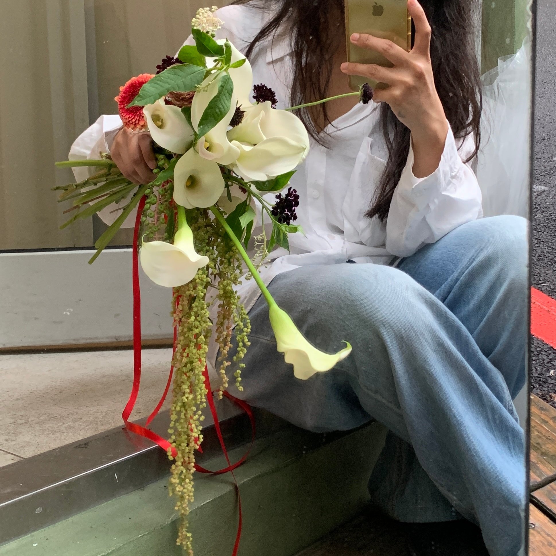 手臂式捧花＋胸花練習課程