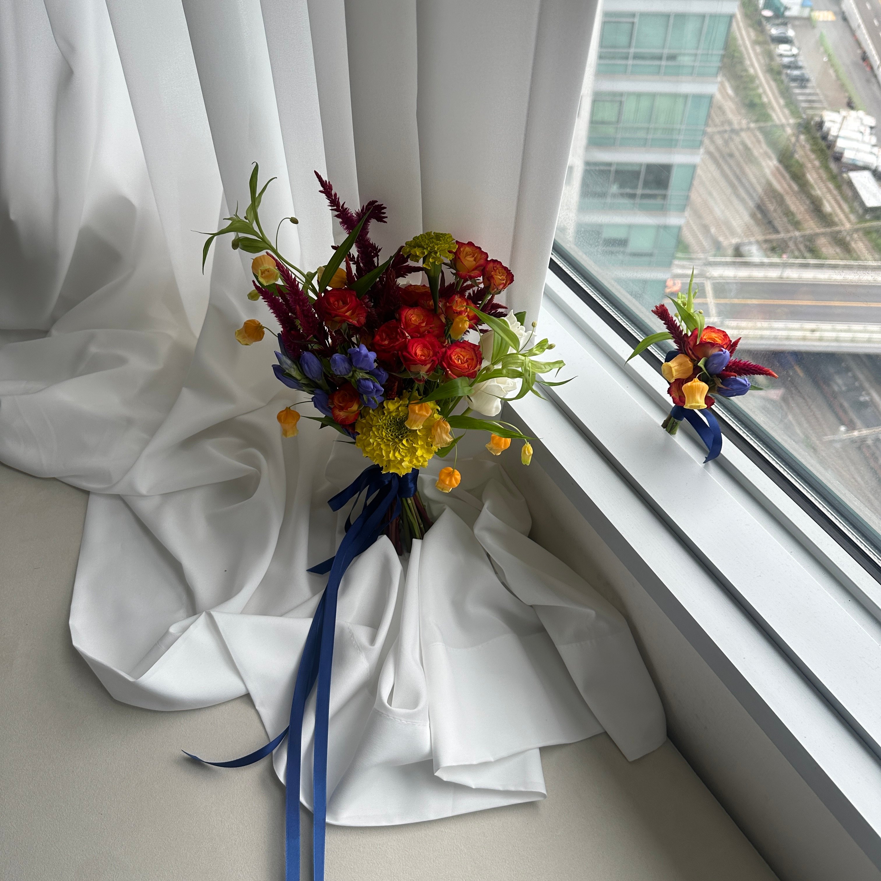 胸花 - 熱帶色系