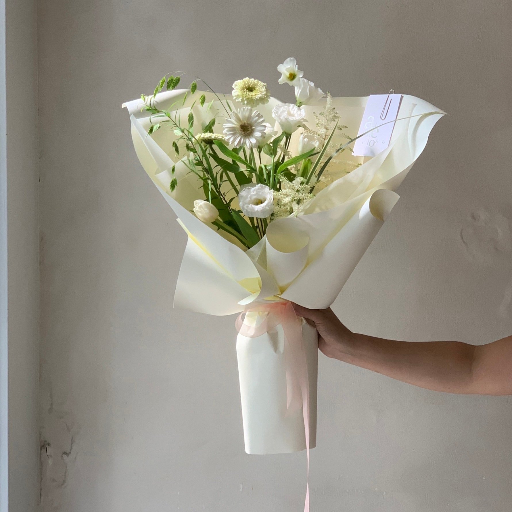 初階韓式花束包裝課程