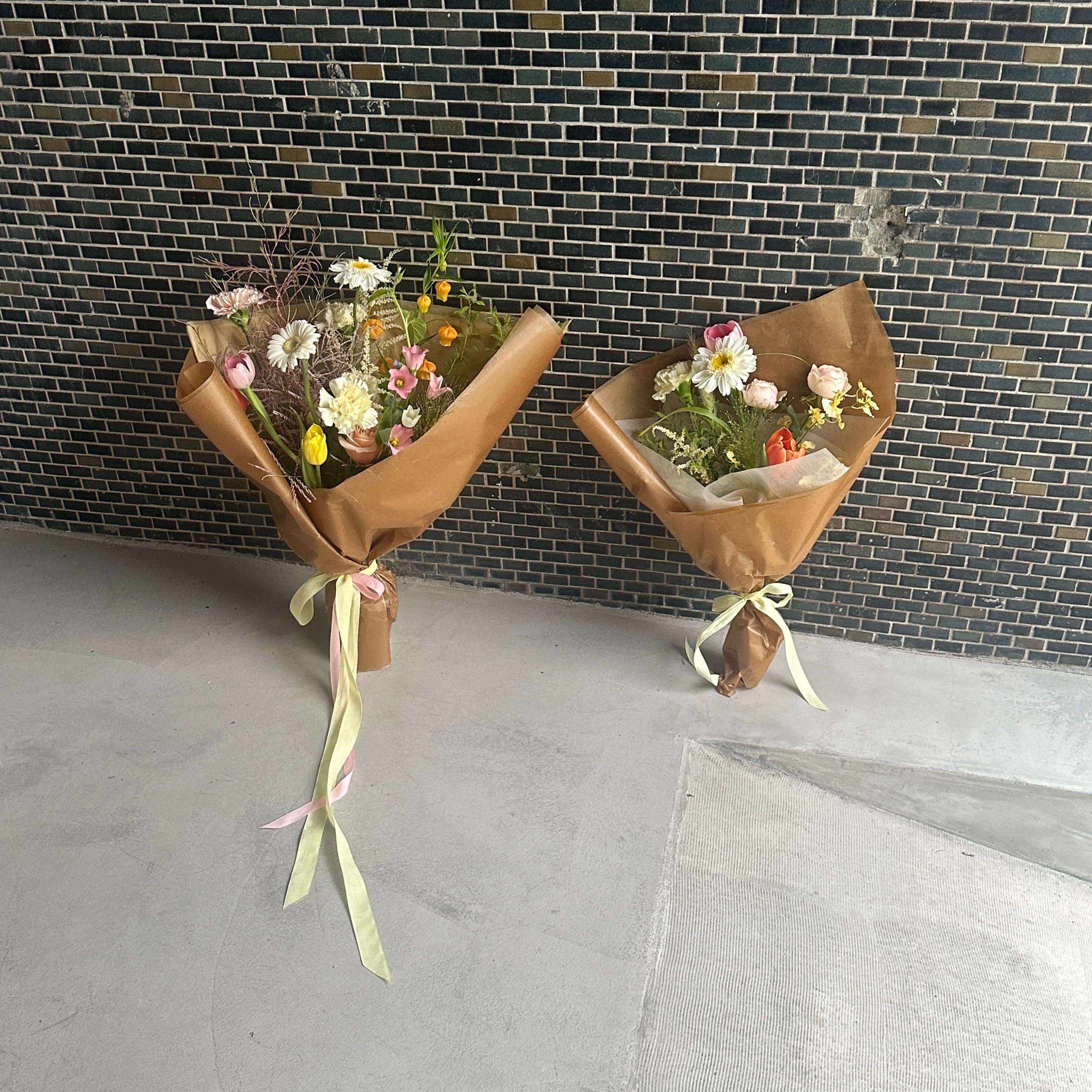 繽紛色系混合花束 - M Size