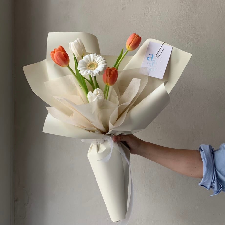 模樣 - 橘白色系