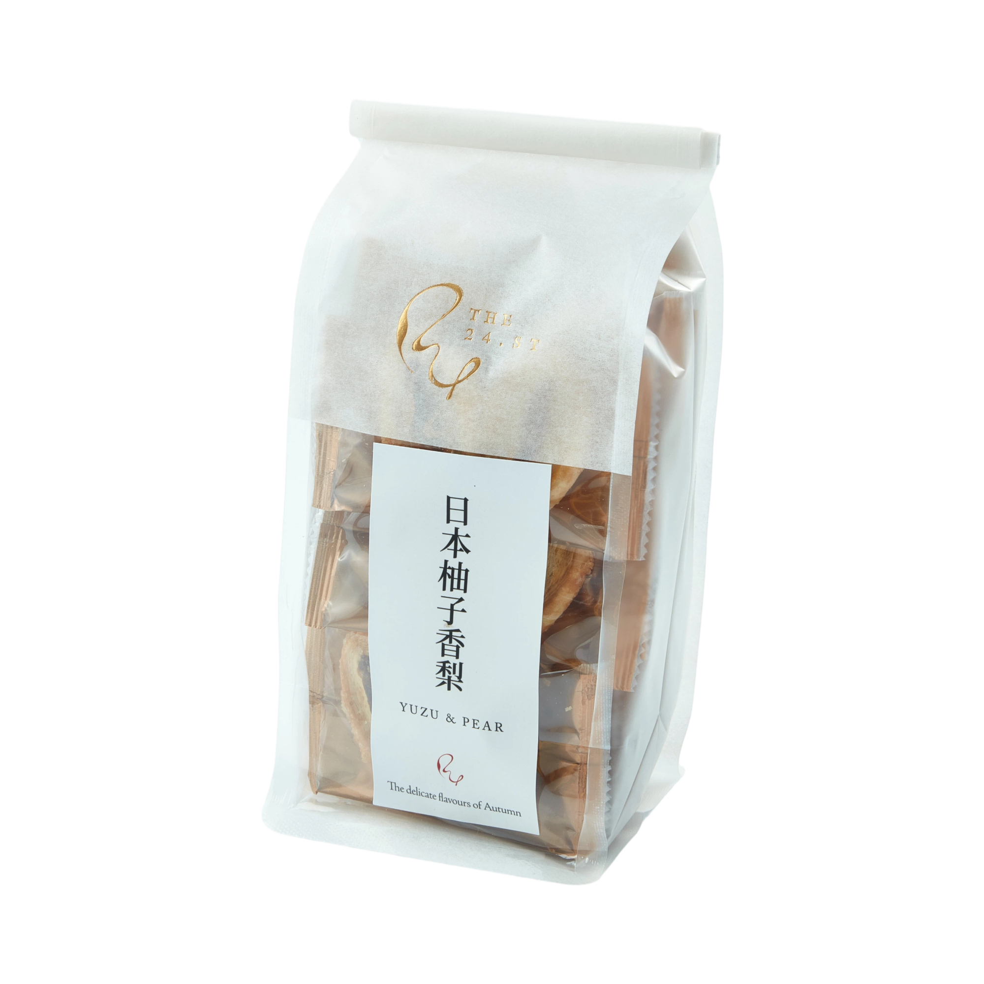 日本柚子香梨蝴蝶酥 (18件裝) Yuzu and Pear Palmiers (18pcs)