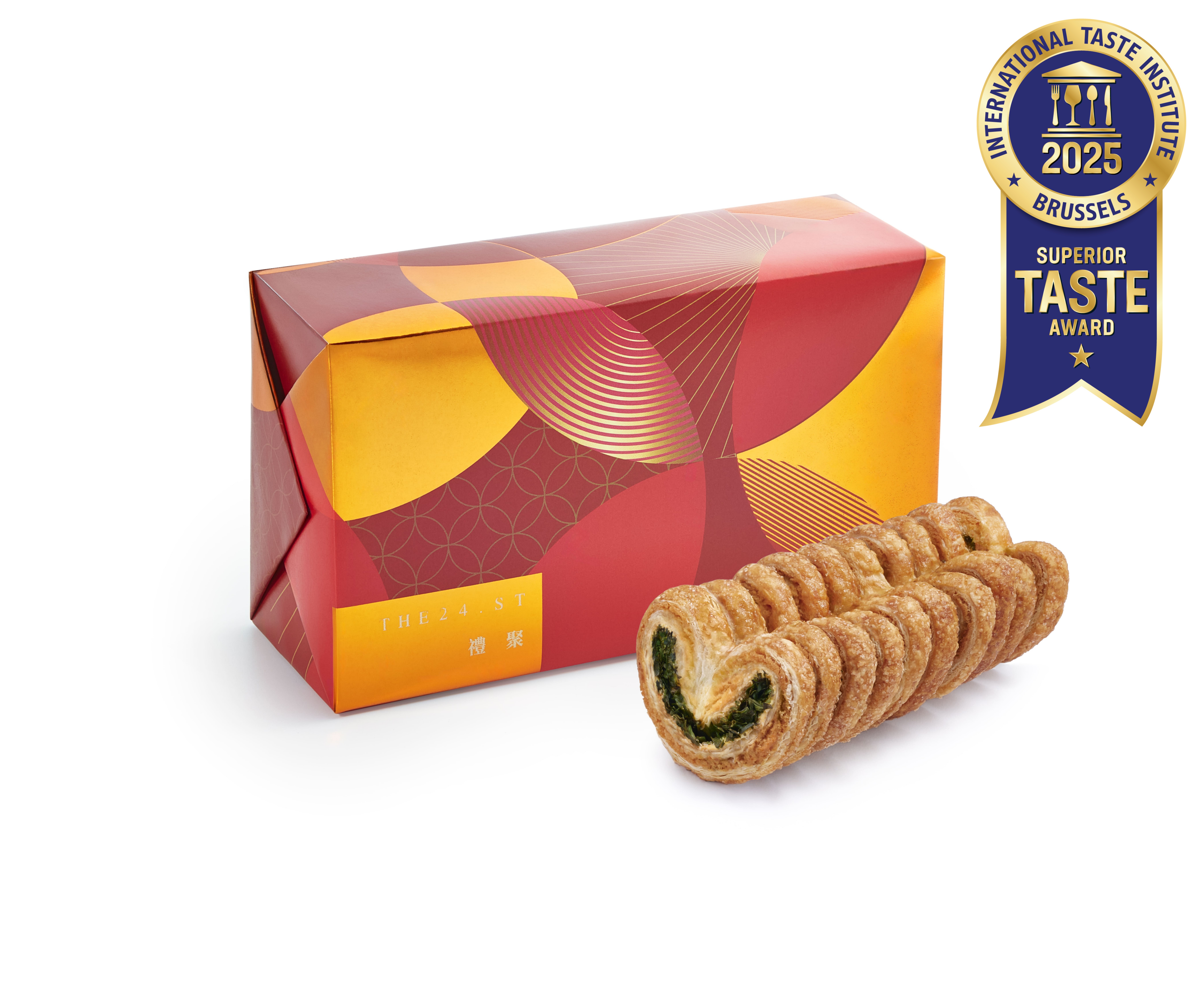 新年限定·三星蔥芝士蝴蝶酥禮盒 (10件裝) New Year Edition - Sanxing Scallion and Cheese Palmiers Gift Box (10pcs)(複製)