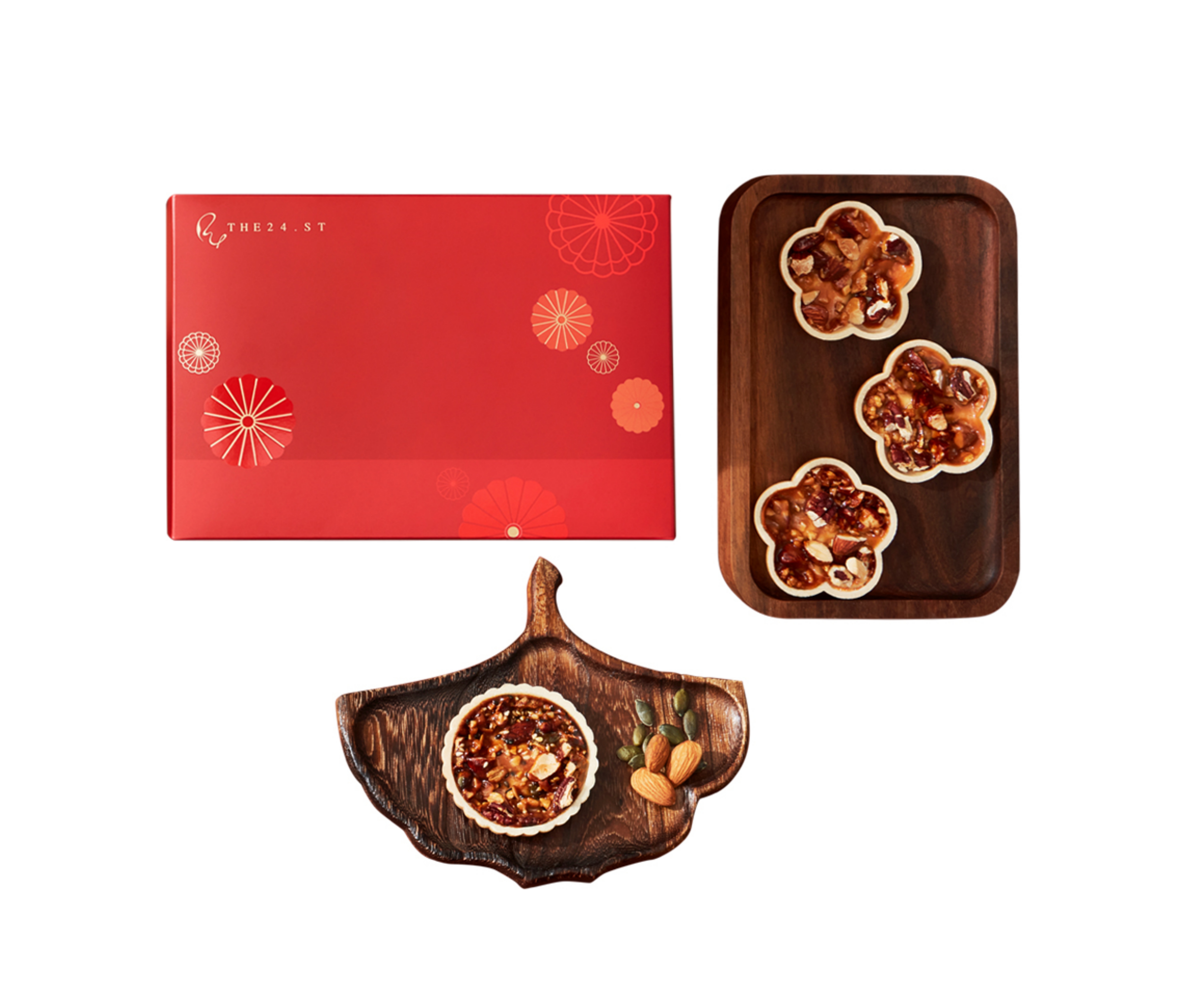 手工焦糖果仁脆撻禮盒 (8件裝) Florentin Monaka Gift Box (8pcs)