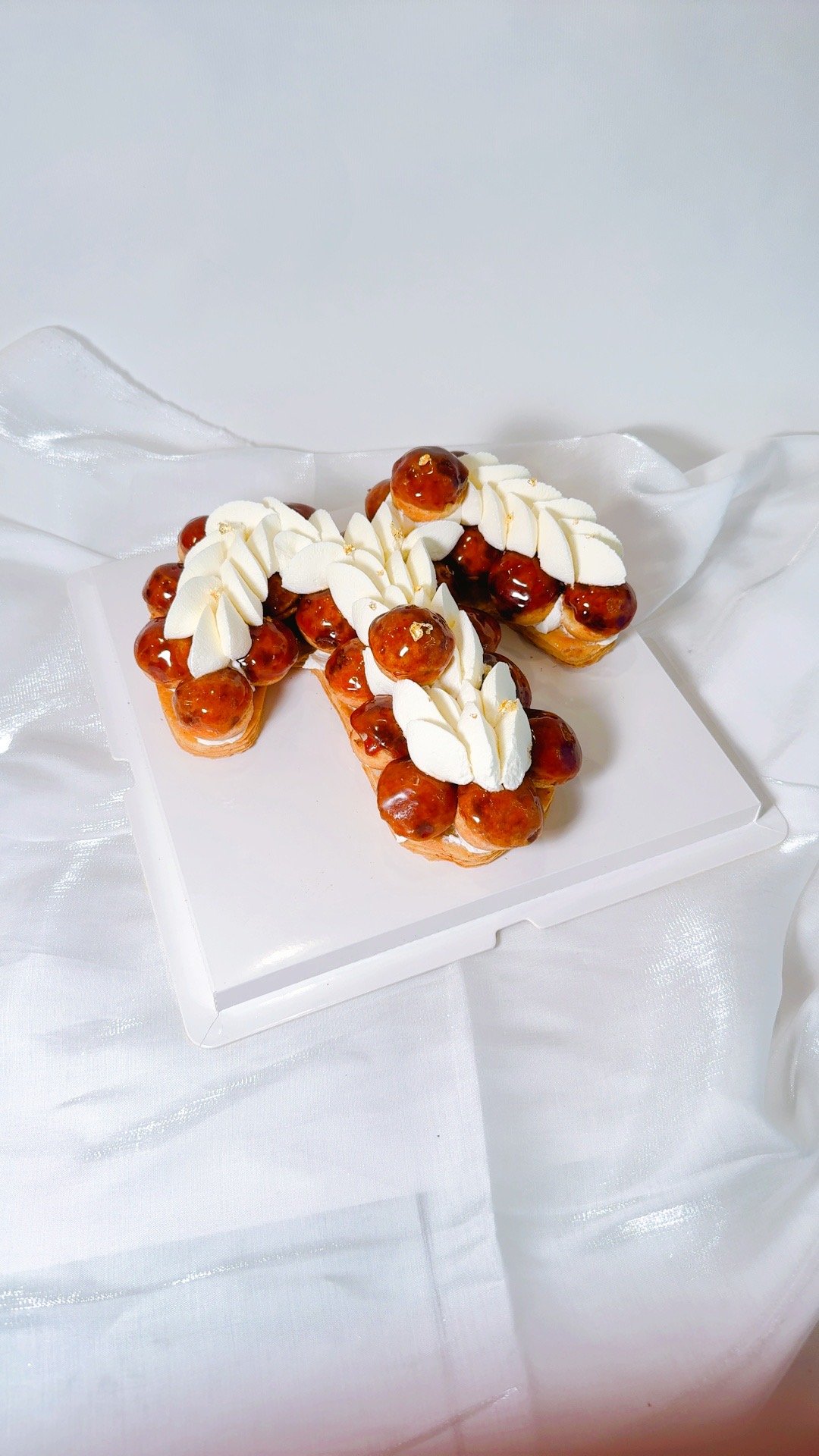 特殊造型聖多諾黑泡芙