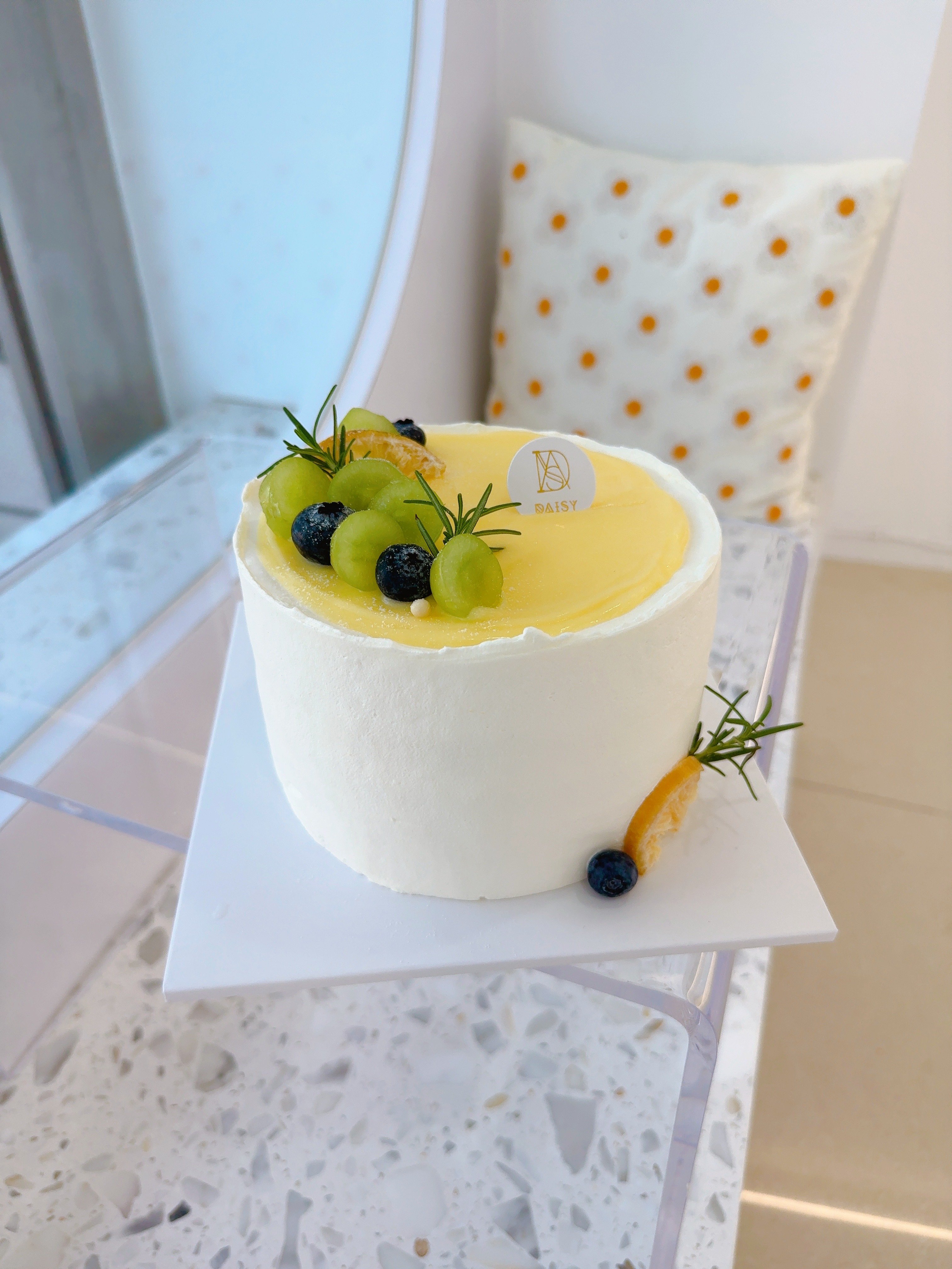 檸檬凝乳奶霜蛋糕