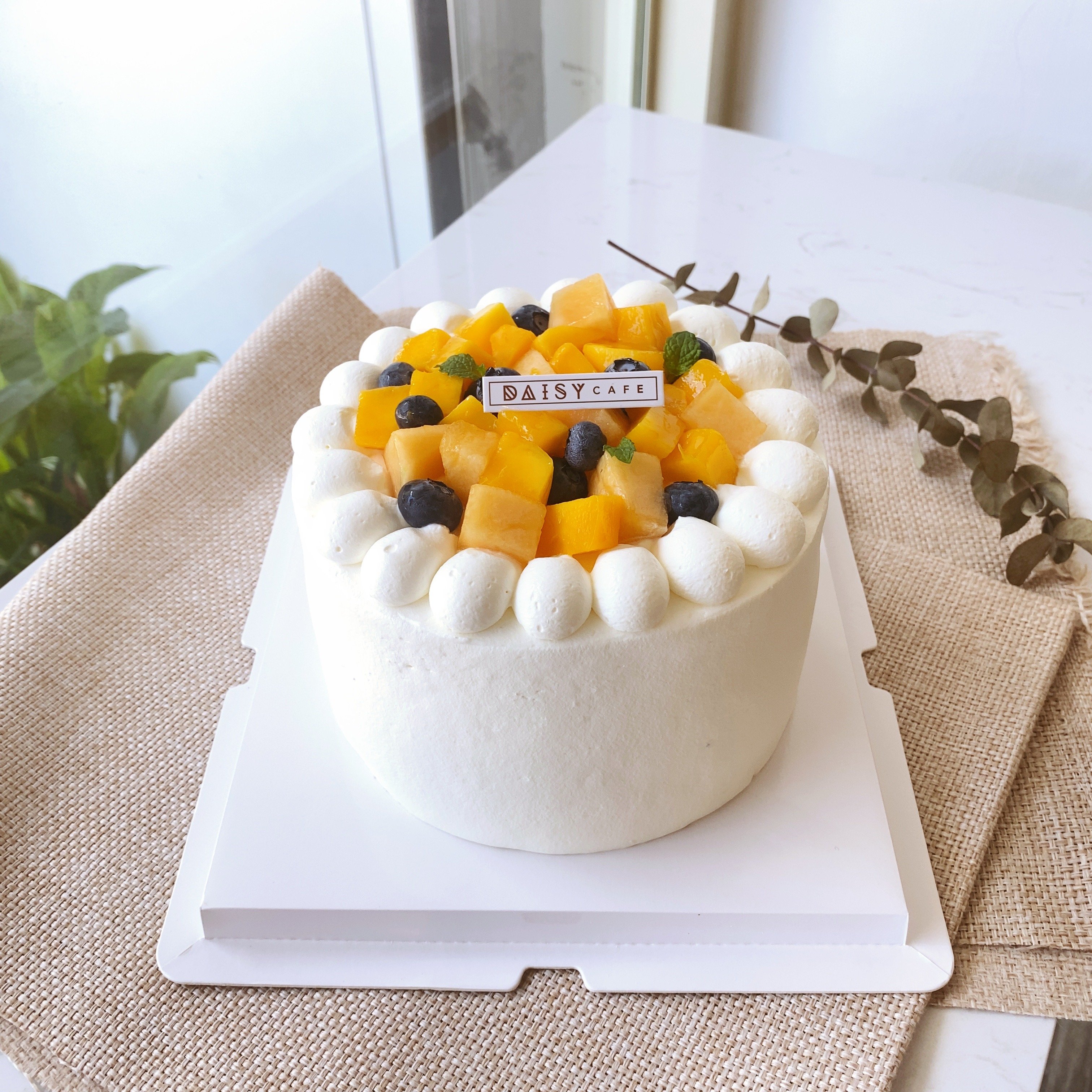 水果布蕾鮮奶油蛋糕