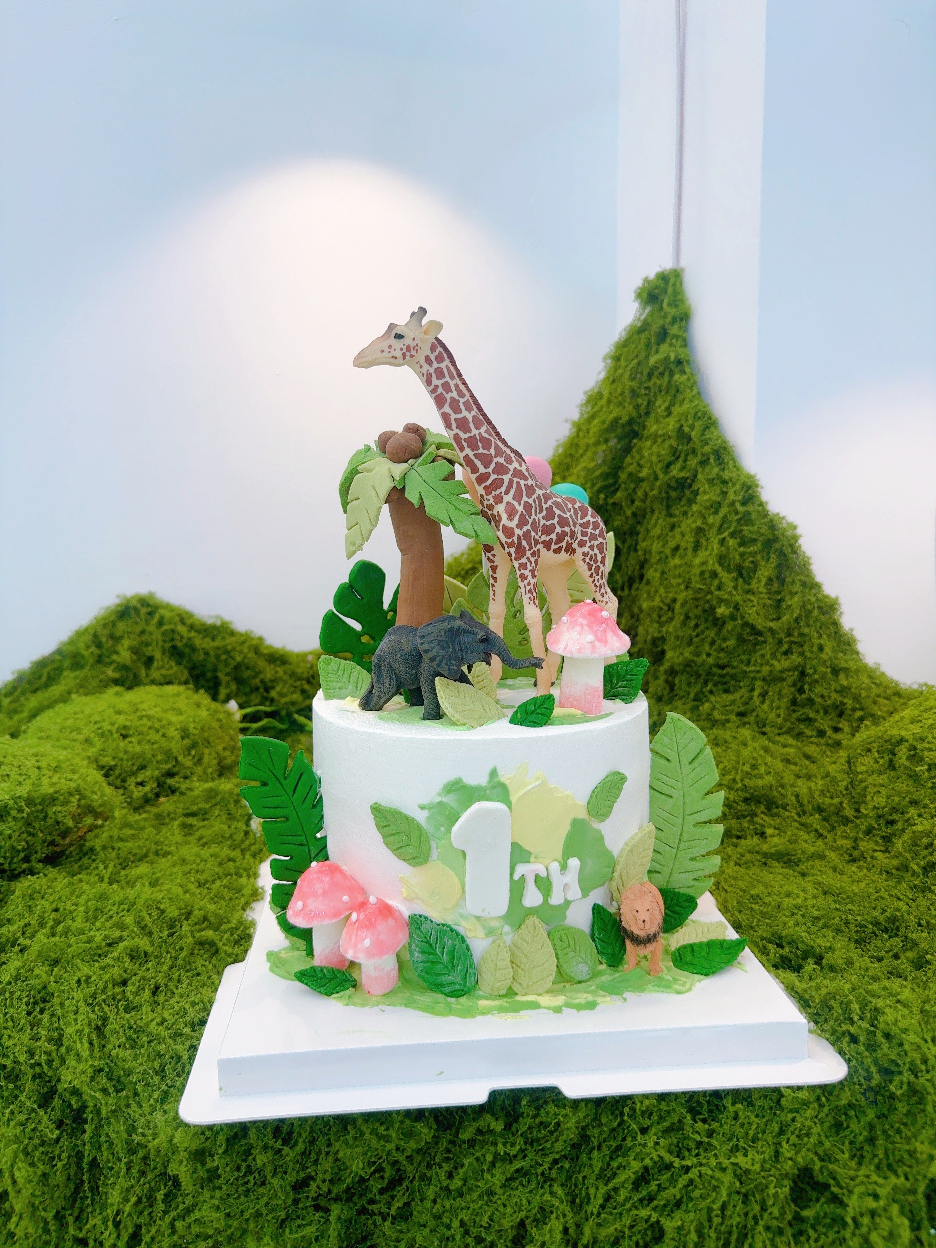 K087森林感長頸鹿蛋糕