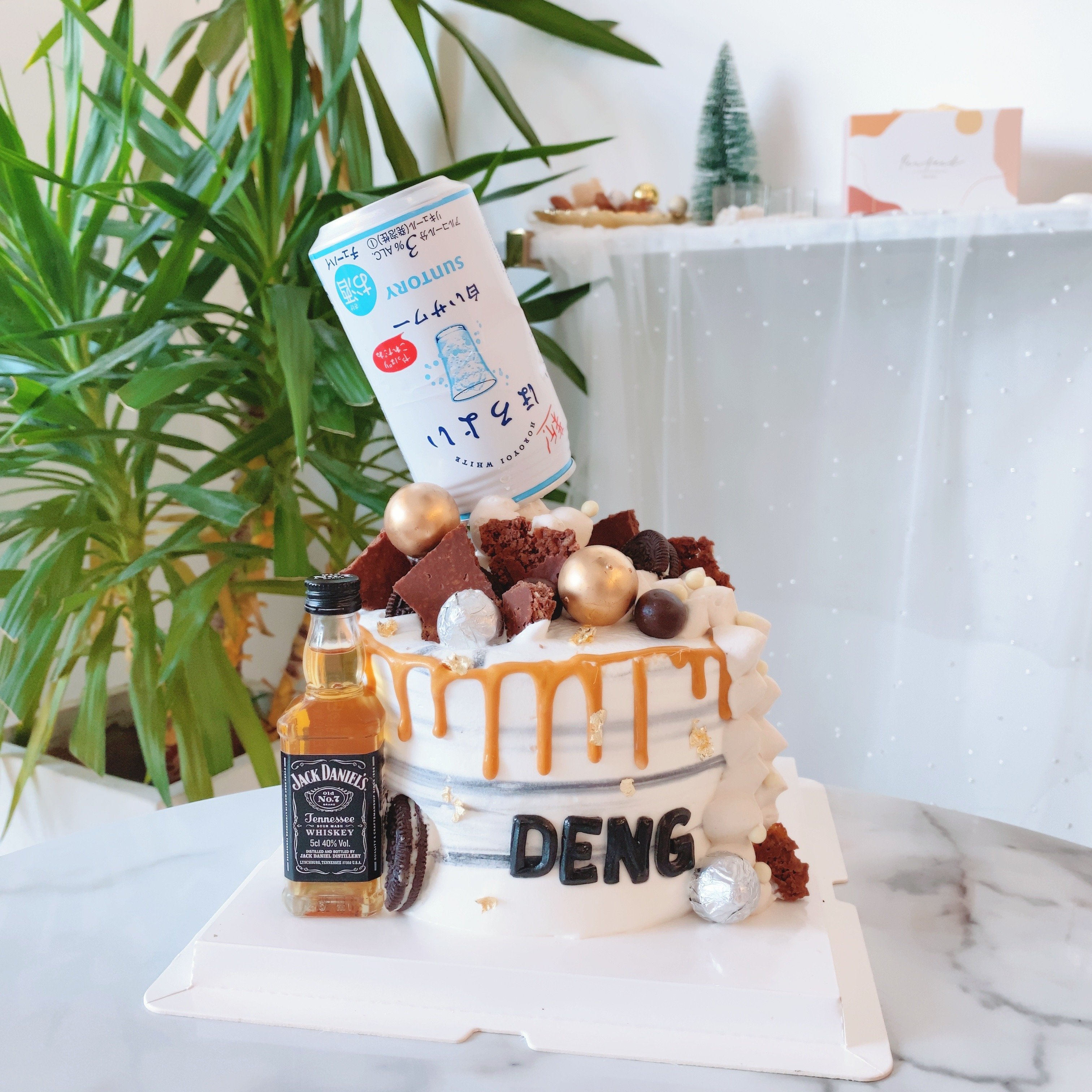 D005倒扣喝醉酒蛋糕