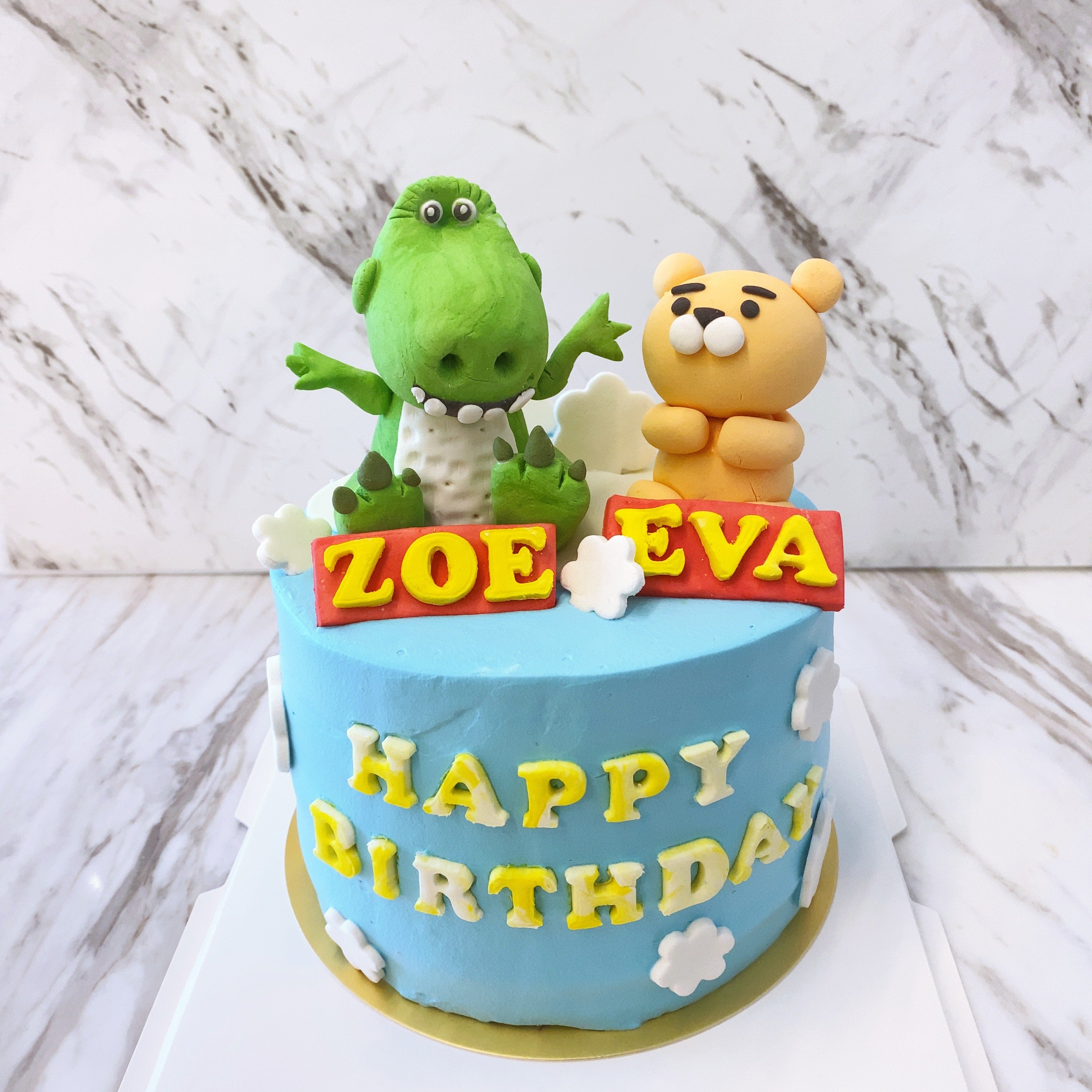 K002萊恩翻糖客製化蛋糕